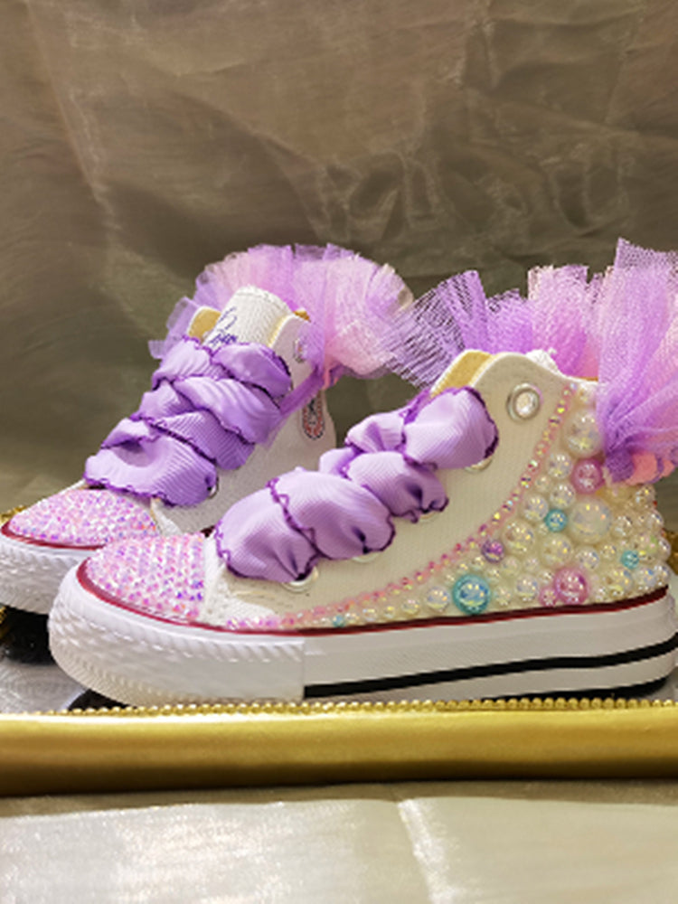 Children's Canvas Shoes High-top Custom Picture Leisure Sports Children's Canvas Shoes High-top Custom Picture Leisure Sports